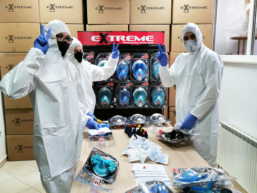 Pakiranje respiratora CroResp