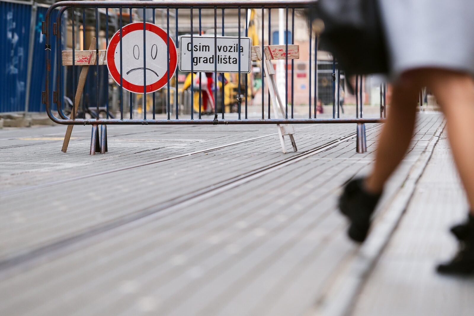 Zagreb: Građani u šetnji gradom