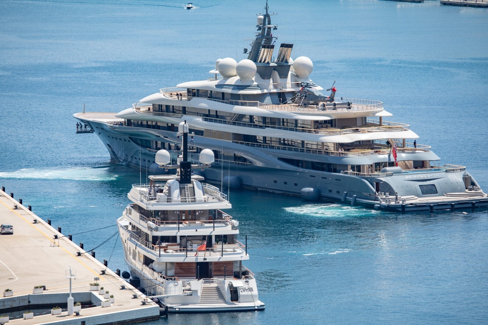 Luksuzna mega jahta Flying Fox stigla u Dubrovnik