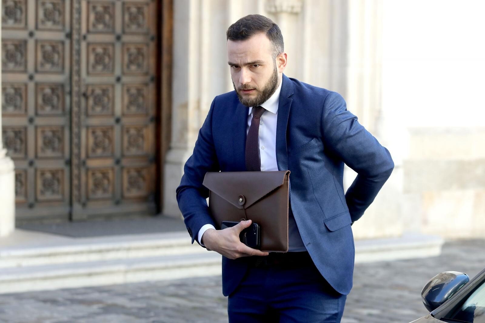 Zagreb: Dolazak ministara na sjednicu Vlade RH