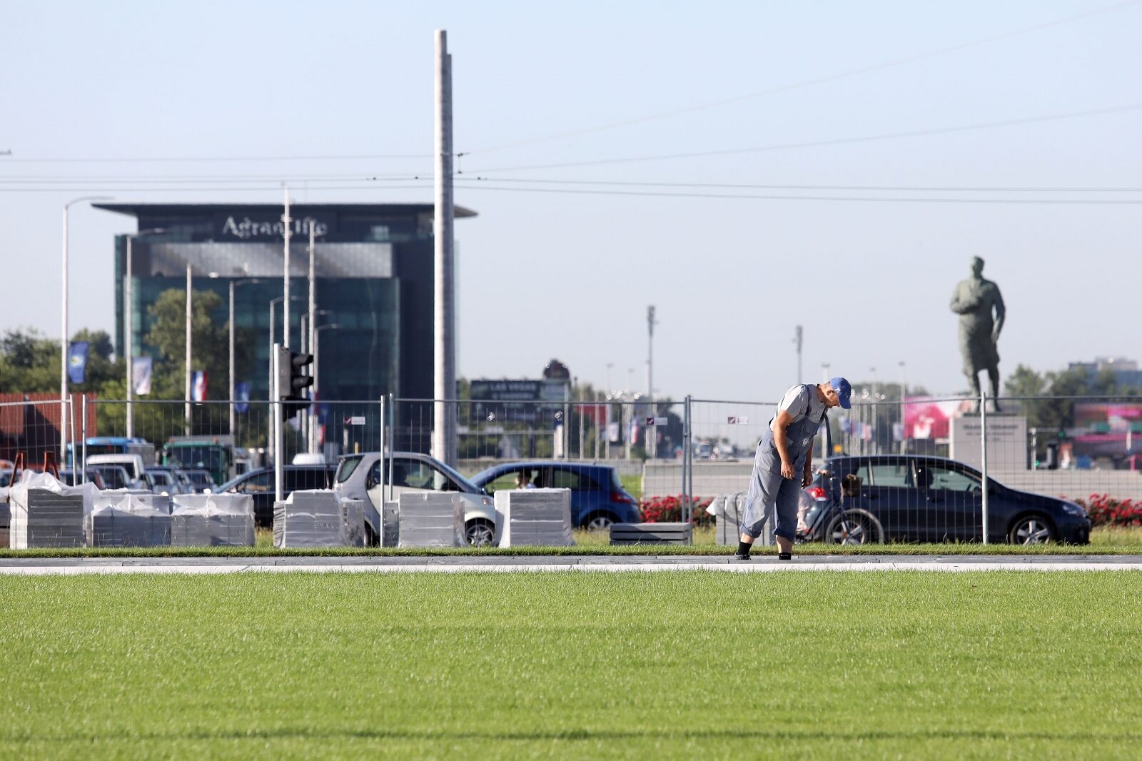 Zagreb: Radovi na izgradnji Spomenika domovini bliže se kraju