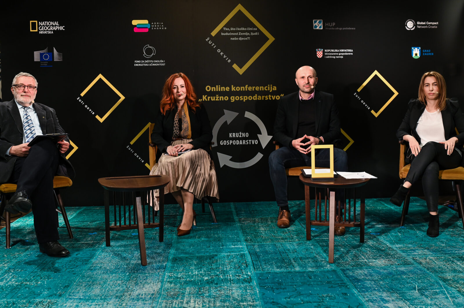 Hrvoje Prćić, Sanja Kalambura, Mario Klobučar i Ana Andabaka