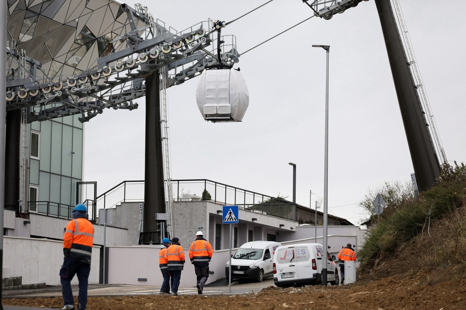 Probne vožnje na zagrebačkoj žičari