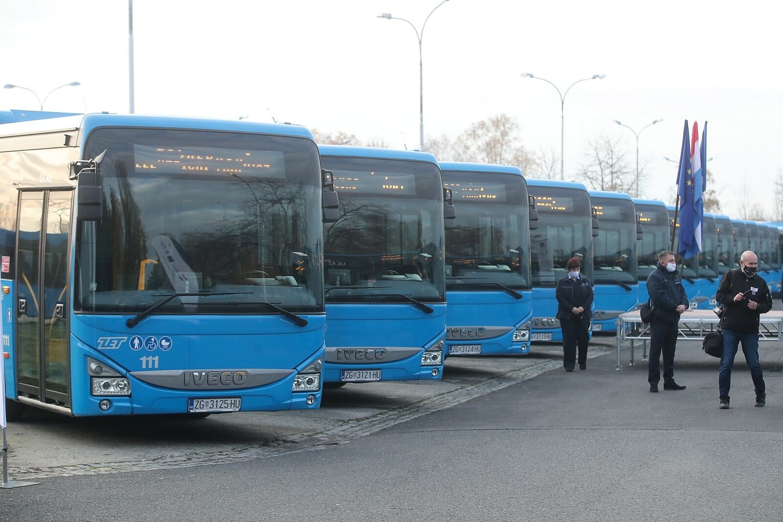 Zagreb: Gradonačelnik Bandić i ZET predstavili novih sedam autobusa