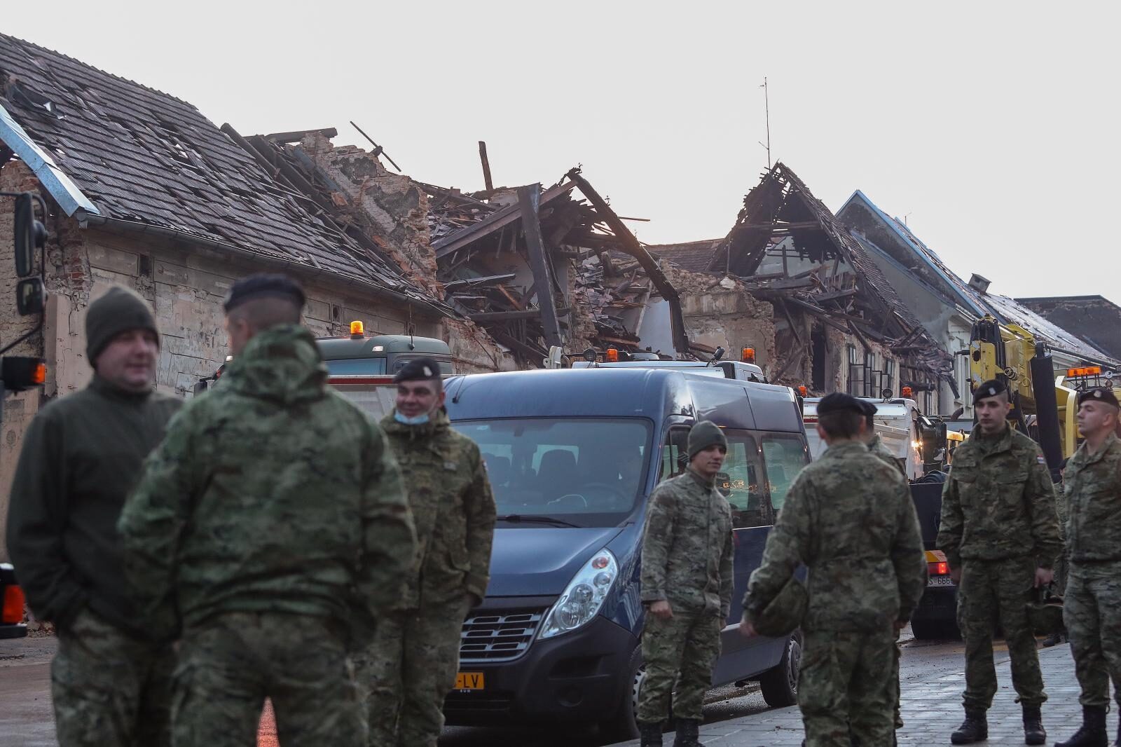 Petrinja: Jutro nakon razornog potresa