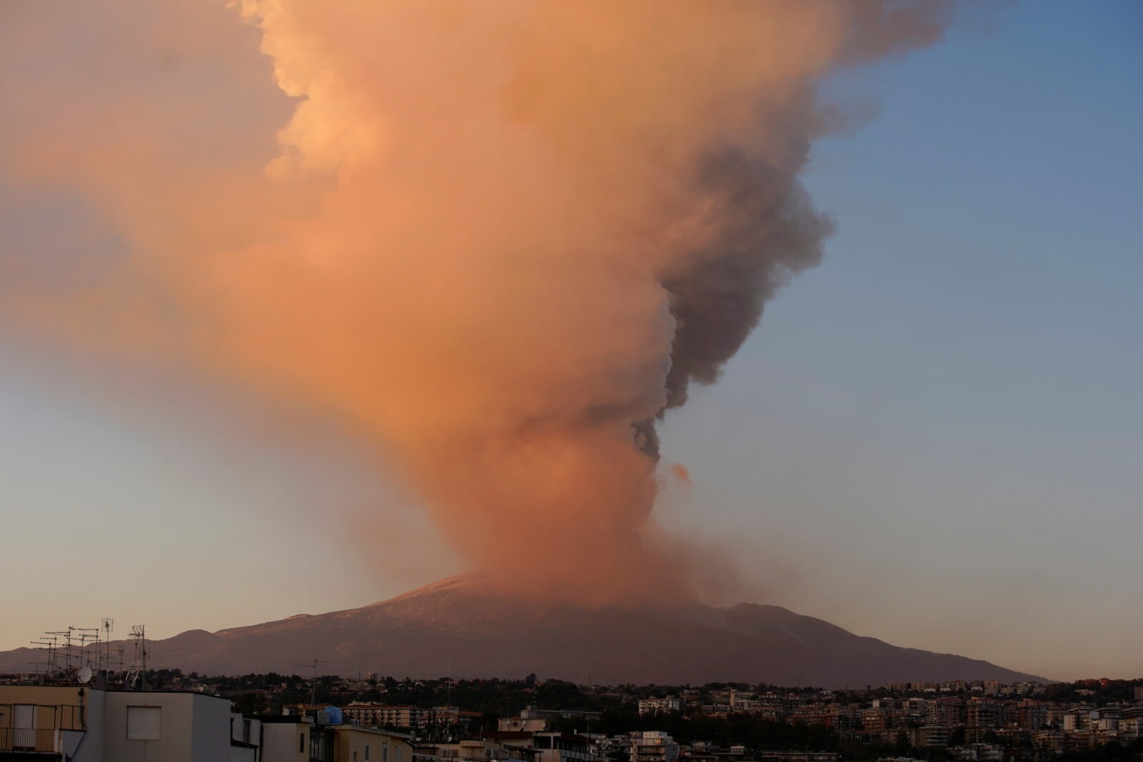 Mount Etna, Europe's most active volcano, leaps into action