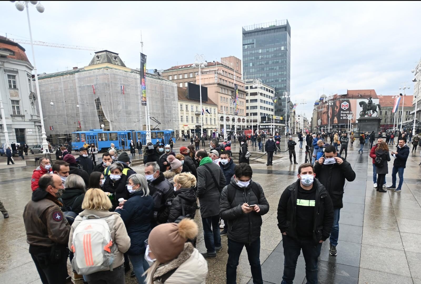 Zagreb: Prosvjed poduzetnika zbog neadekvatnih ekonomskih mjera