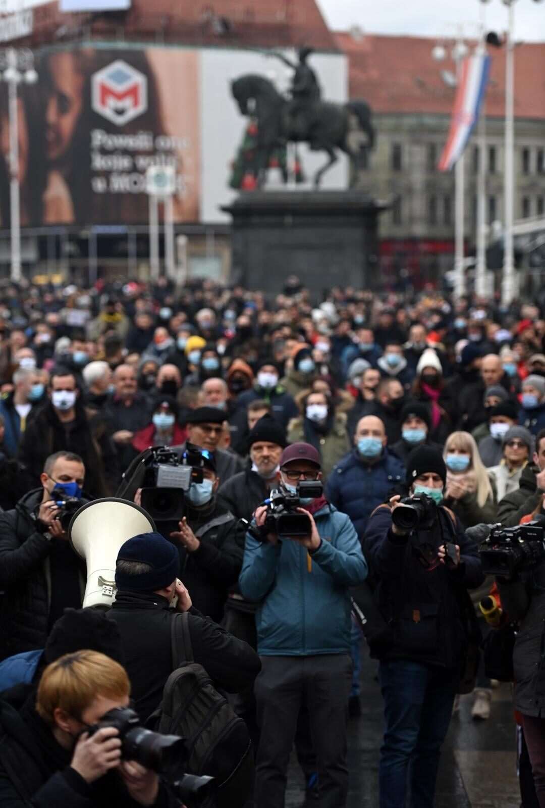 Zagreb: Prosvjed poduzetnika zbog neadekvatnih ekonomskih mjera