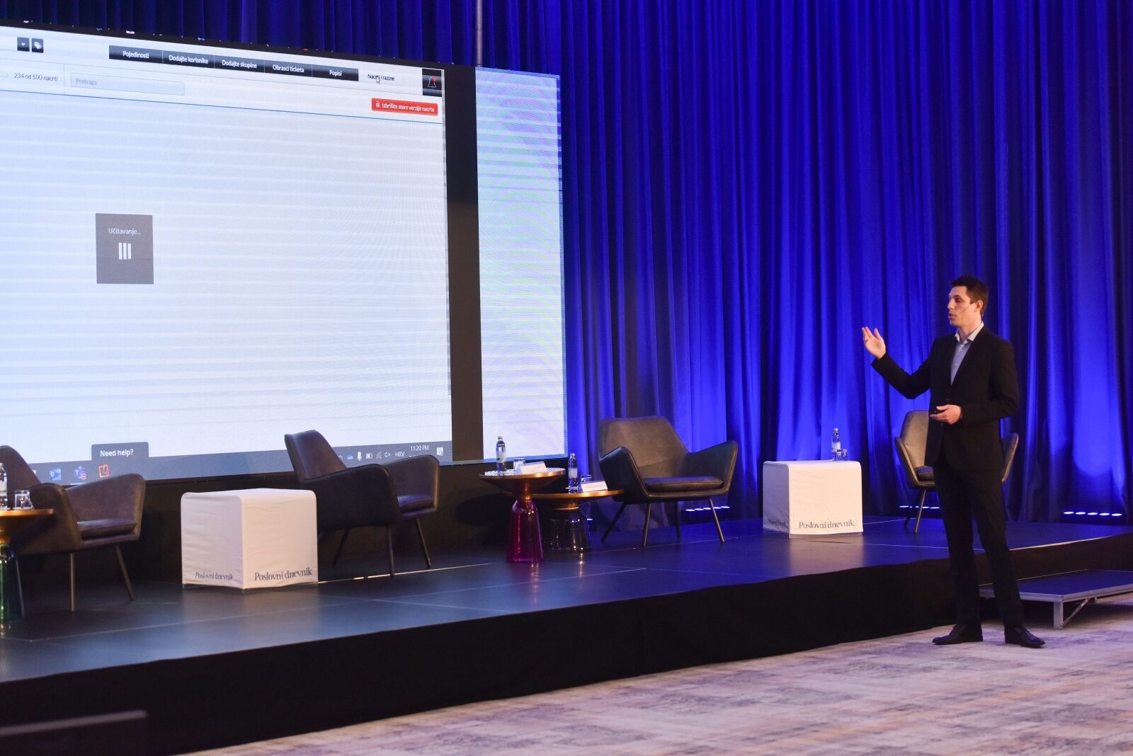 Zagreb: Videokonferencija 