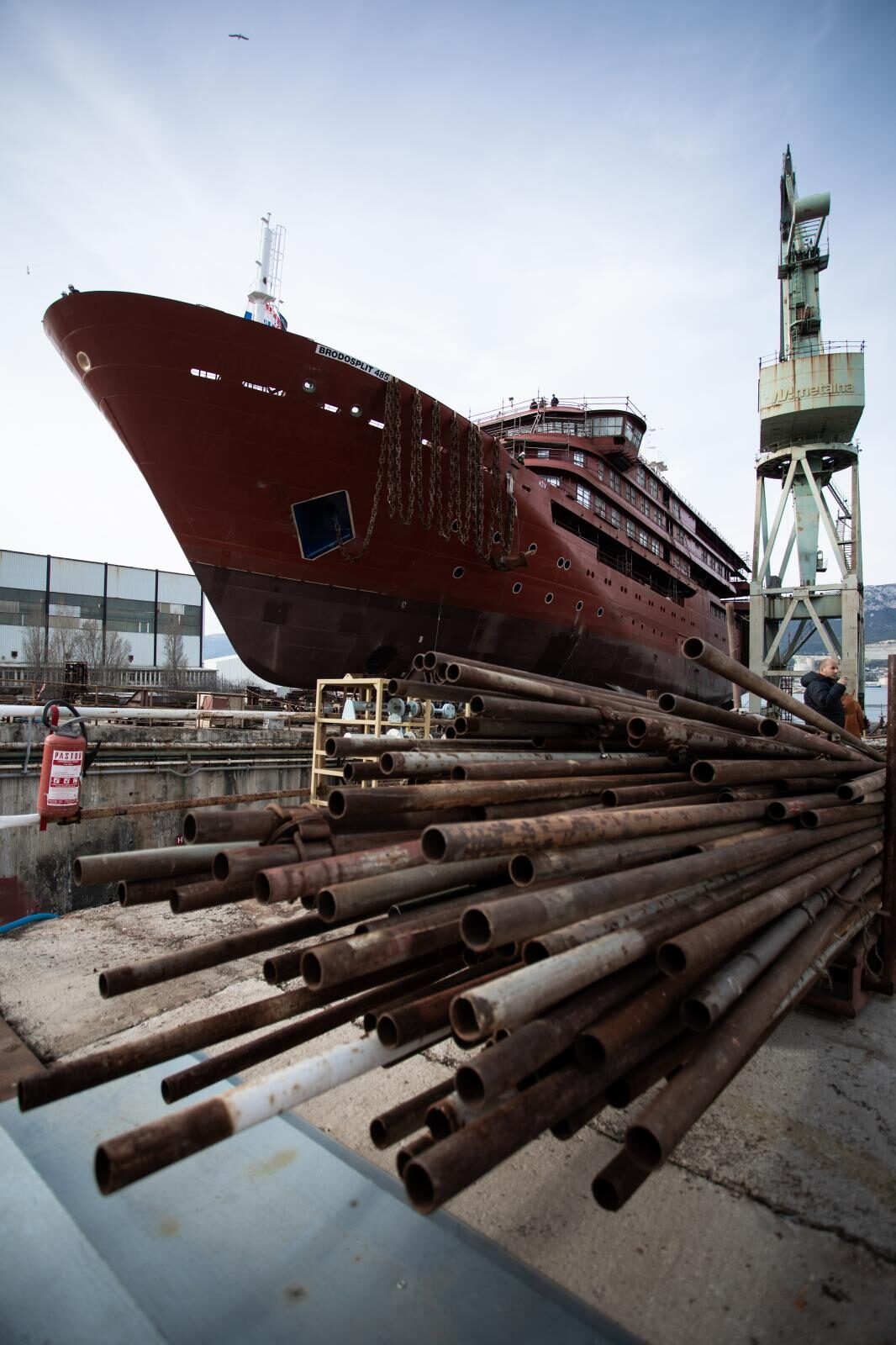 Split: Porinuće novogradnje 485, broda specijaliziranog za polarne ekspedicije