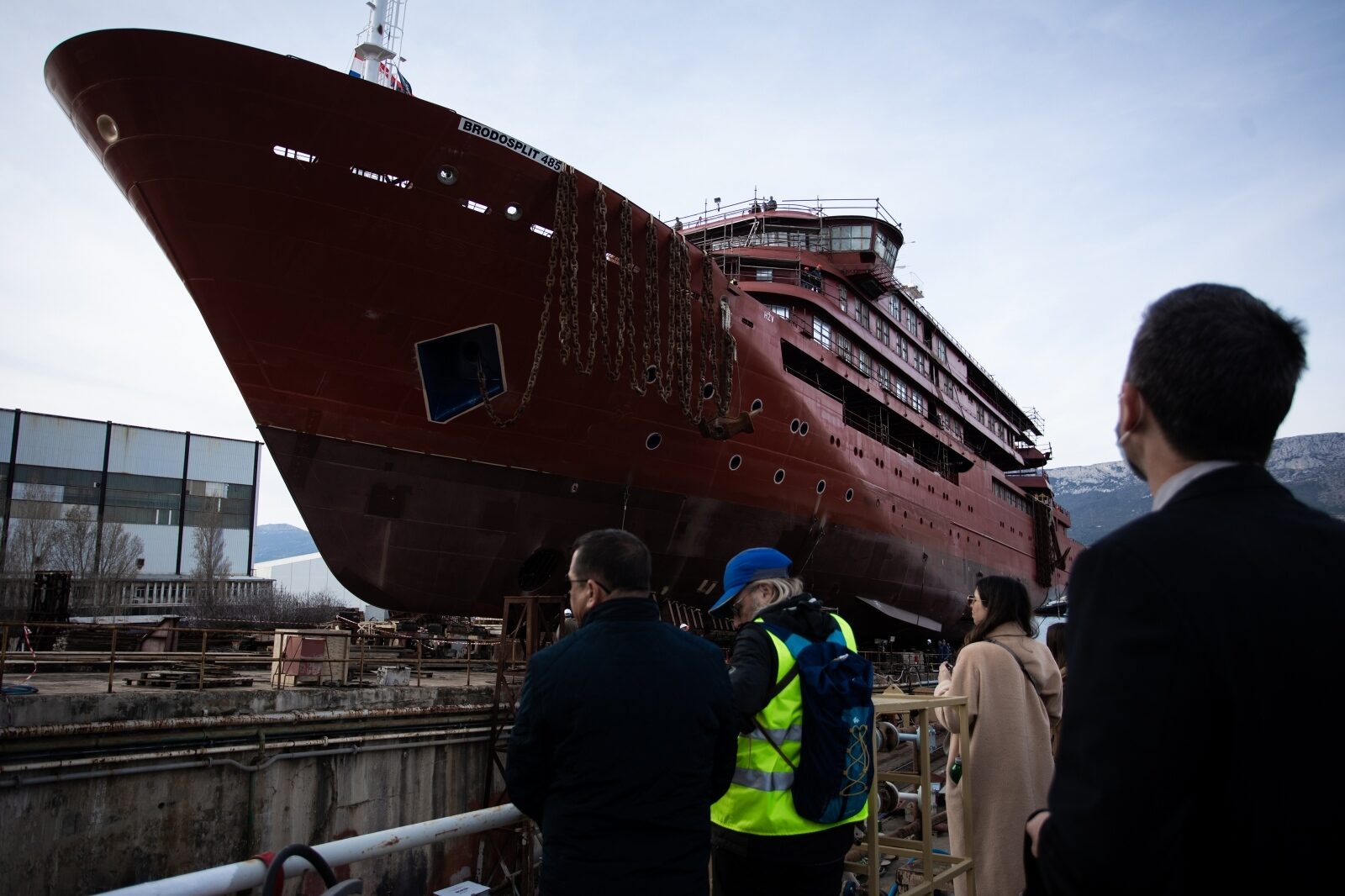Split: Porinuće novogradnje 485, broda specijaliziranog za polarne ekspedicije