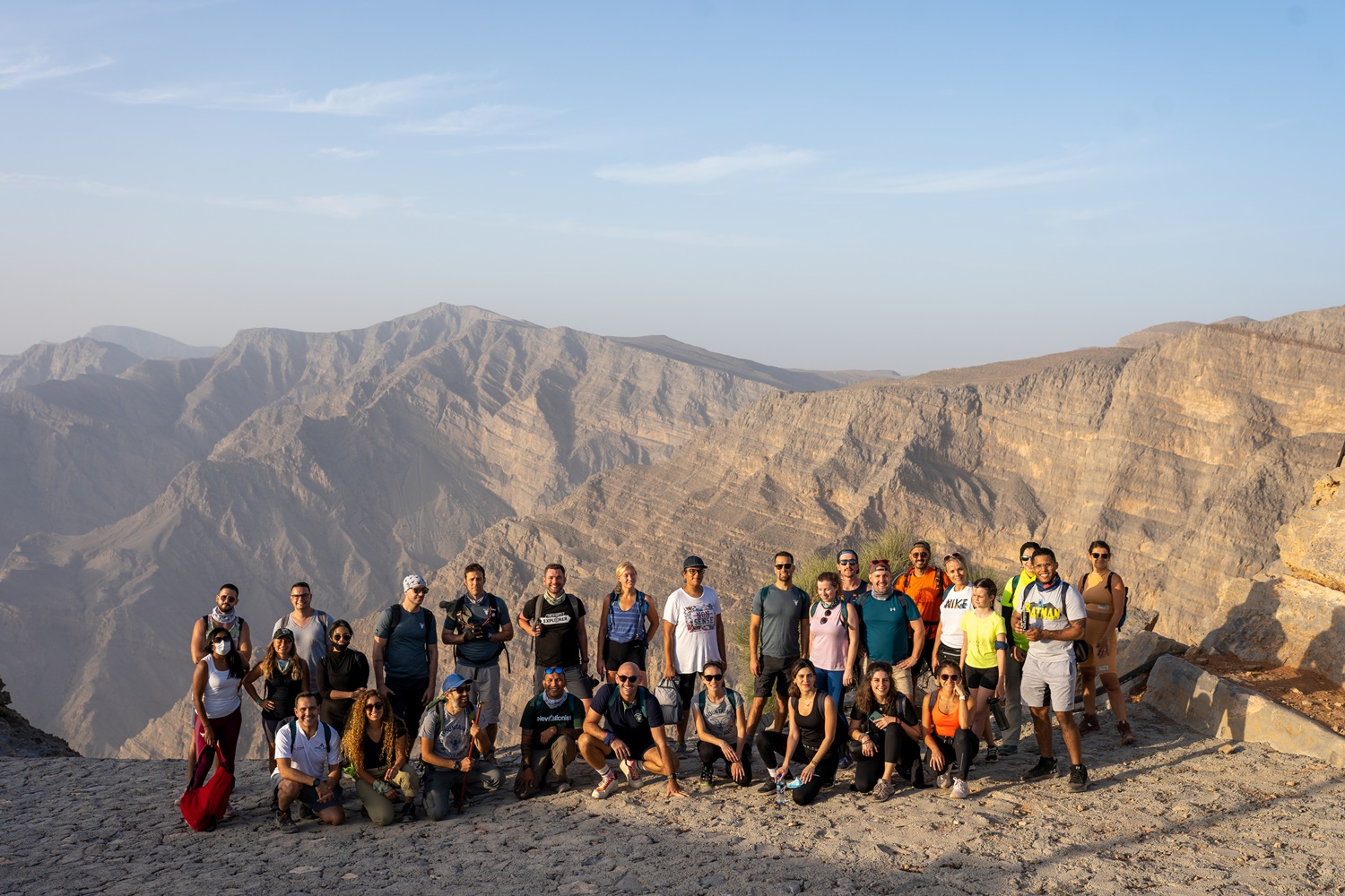 Group picture Hike – Highlander UAE