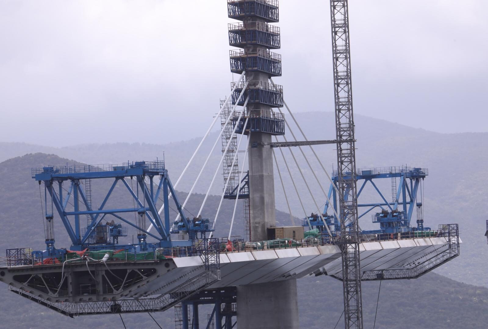 Napredak izgradnje Pelješkog mosta