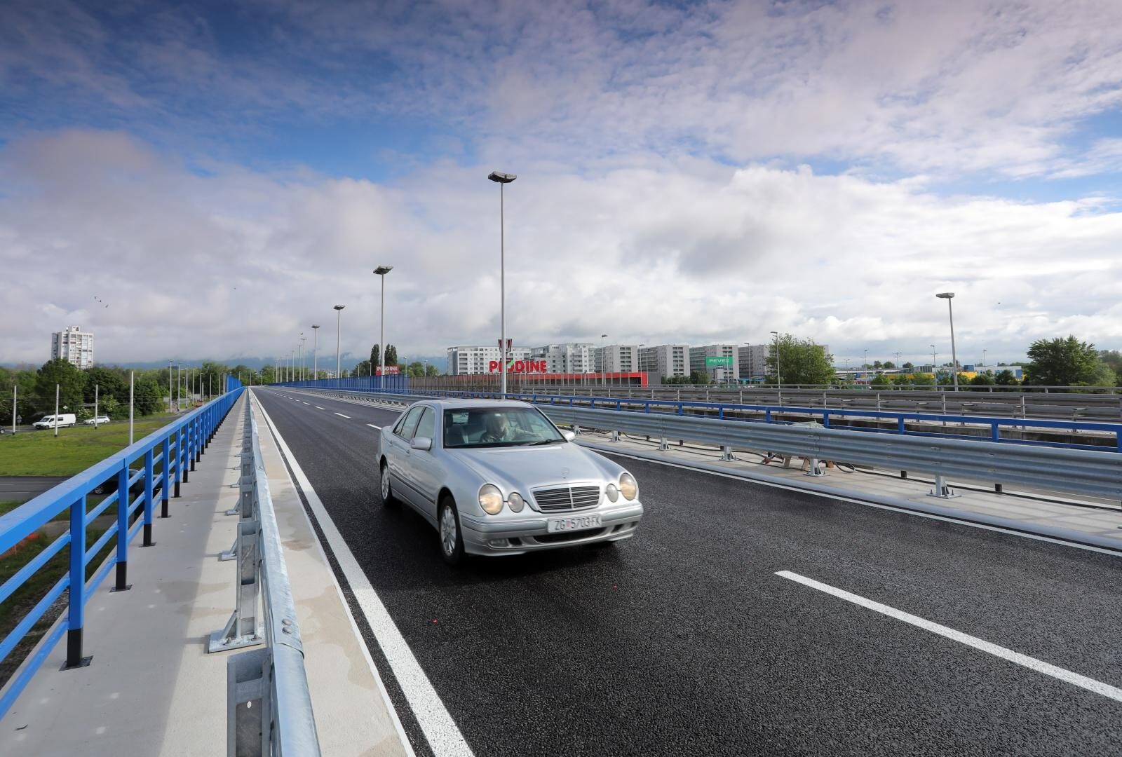 Zagreb: Dovršeni radovi na Mostu mladosti te je pušten u promet