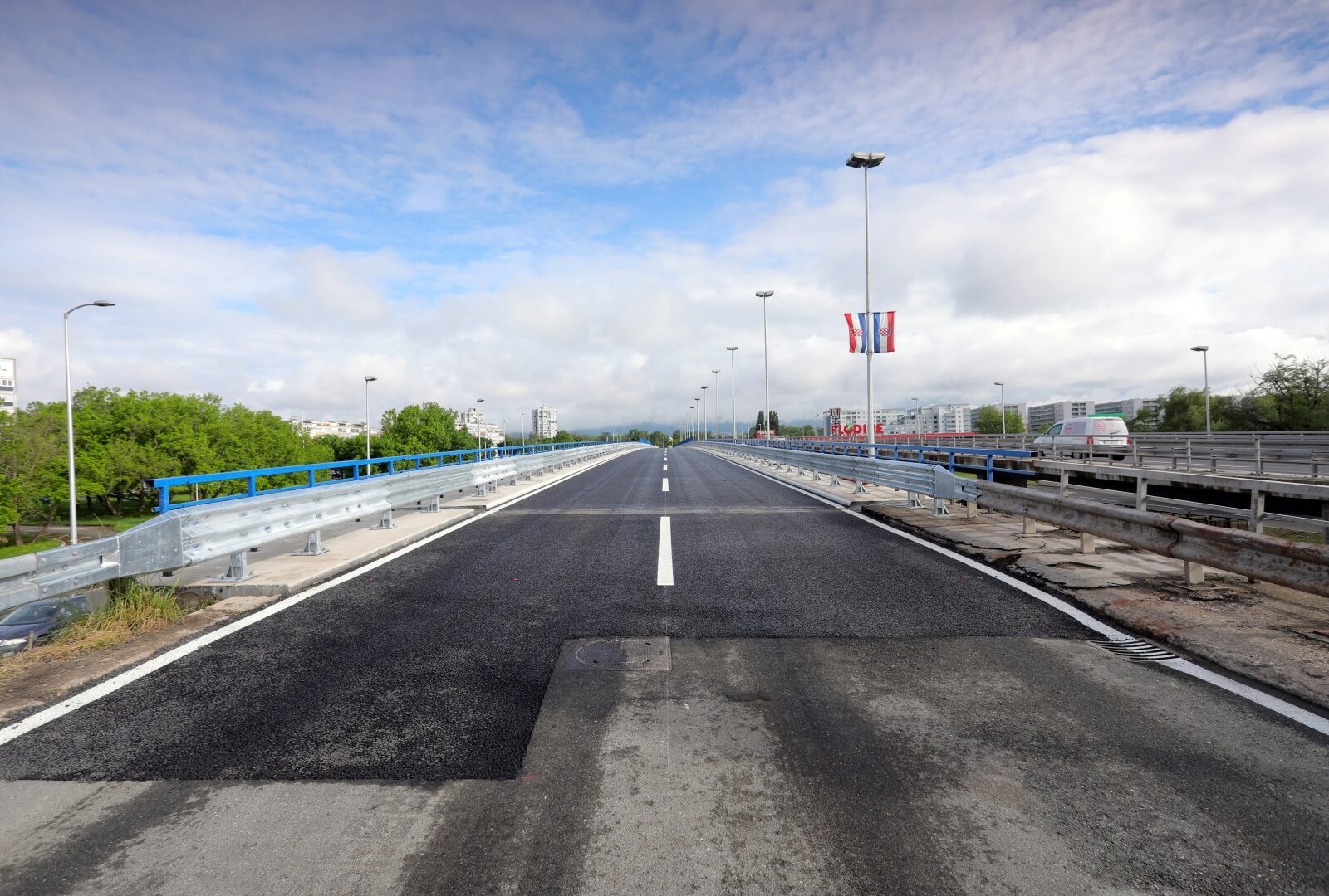 Zagreb: Dovršeni radovi na Mostu mladosti te je pušten u promet