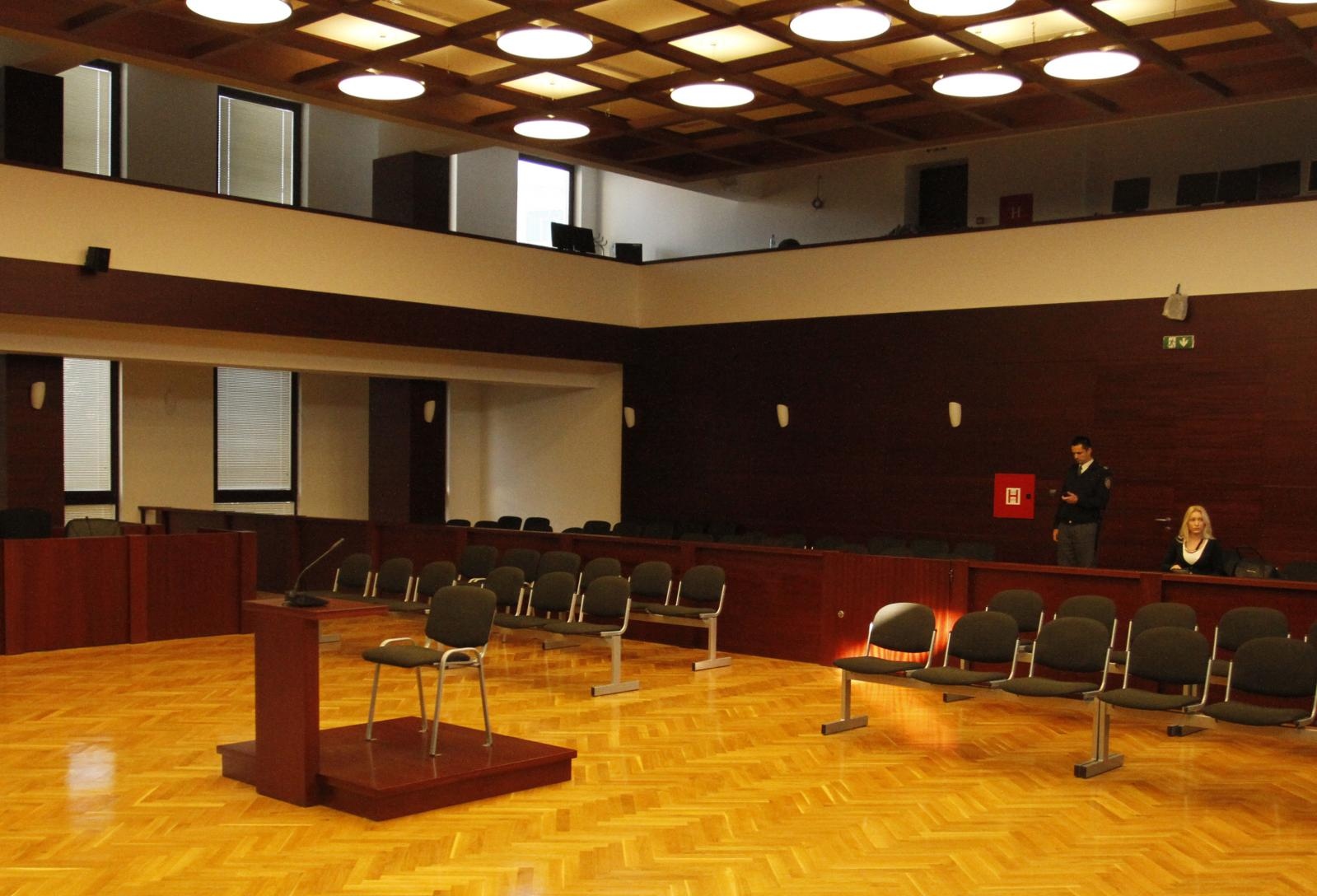 24.11.2014., Split – Prazna sudnica.Photo: Tino Juric/PIXSELL