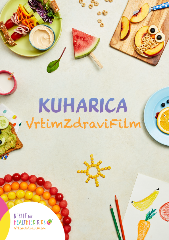 Naslovnica Kuharice Vrtim Zdravi Film