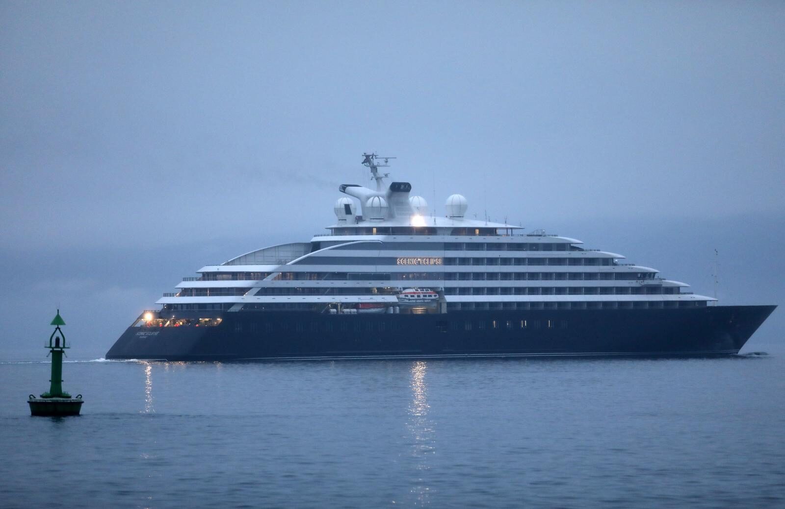 Rijeka: Polarni kruzer Scenic Eclipse vratio se luku nakon remonta