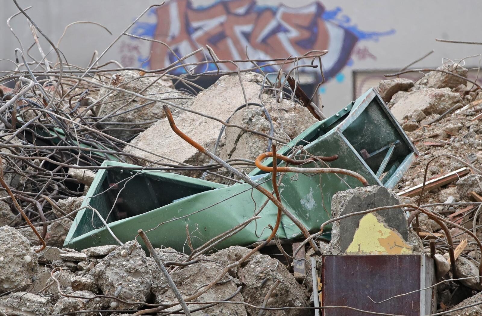 Zagreb: Rušenje zgrada bivše tvornice Kamensko