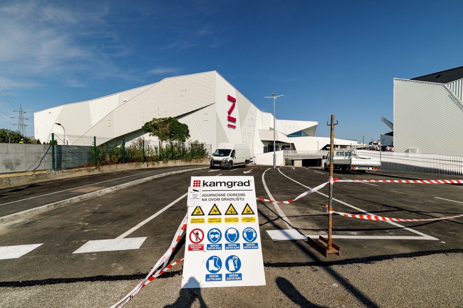 Radovi na novom trgovačkom centru – Z CENTAR  u zagrebačkom naselju Špansko