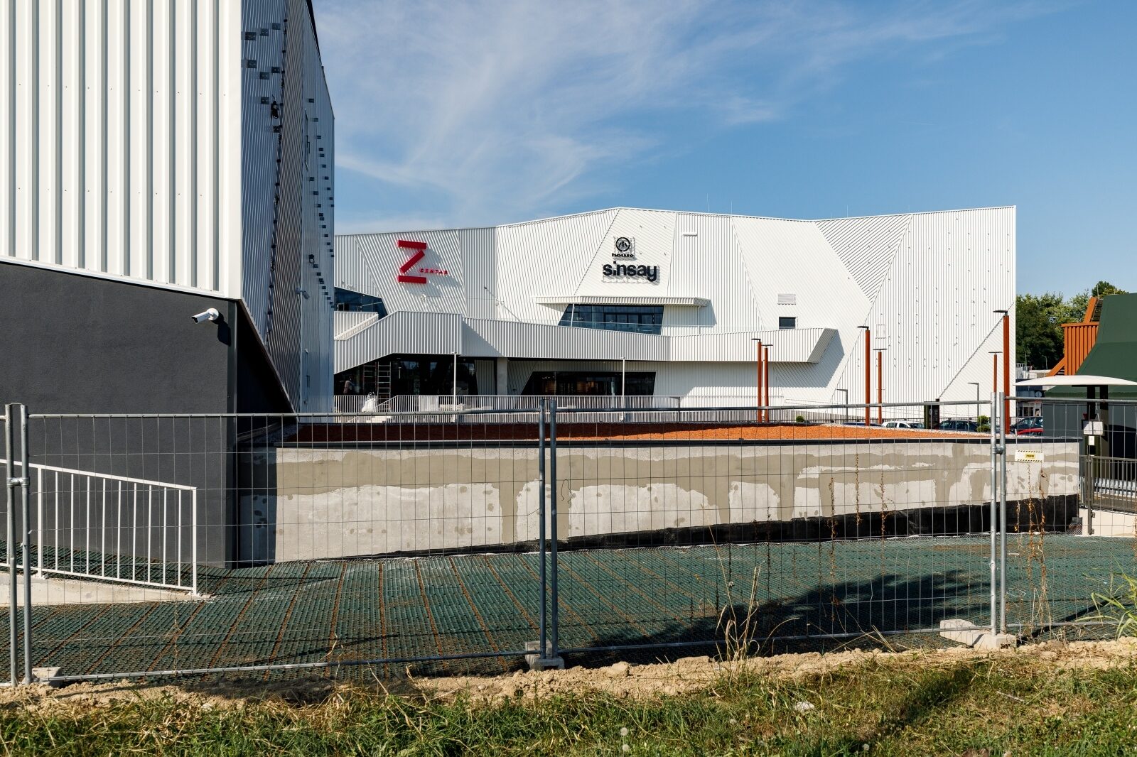 Radovi na novom trgovačkom centru - Z CENTAR  u zagrebačkom naselju Špansko