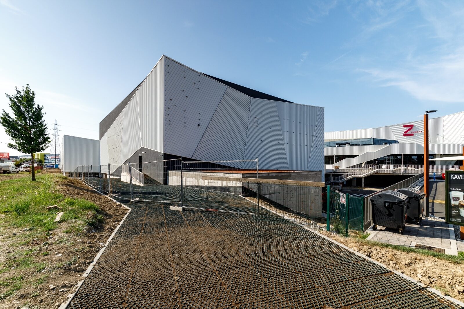 Radovi na novom trgovačkom centru - Z CENTAR  u zagrebačkom naselju Špansko