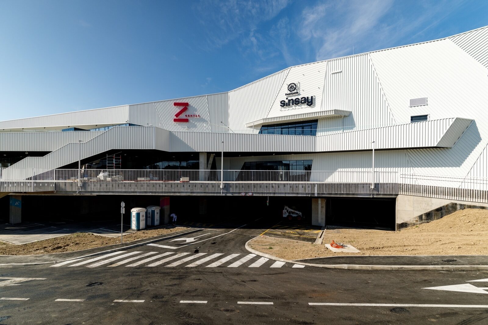 Radovi na novom trgovačkom centru - Z CENTAR  u zagrebačkom naselju Špansko