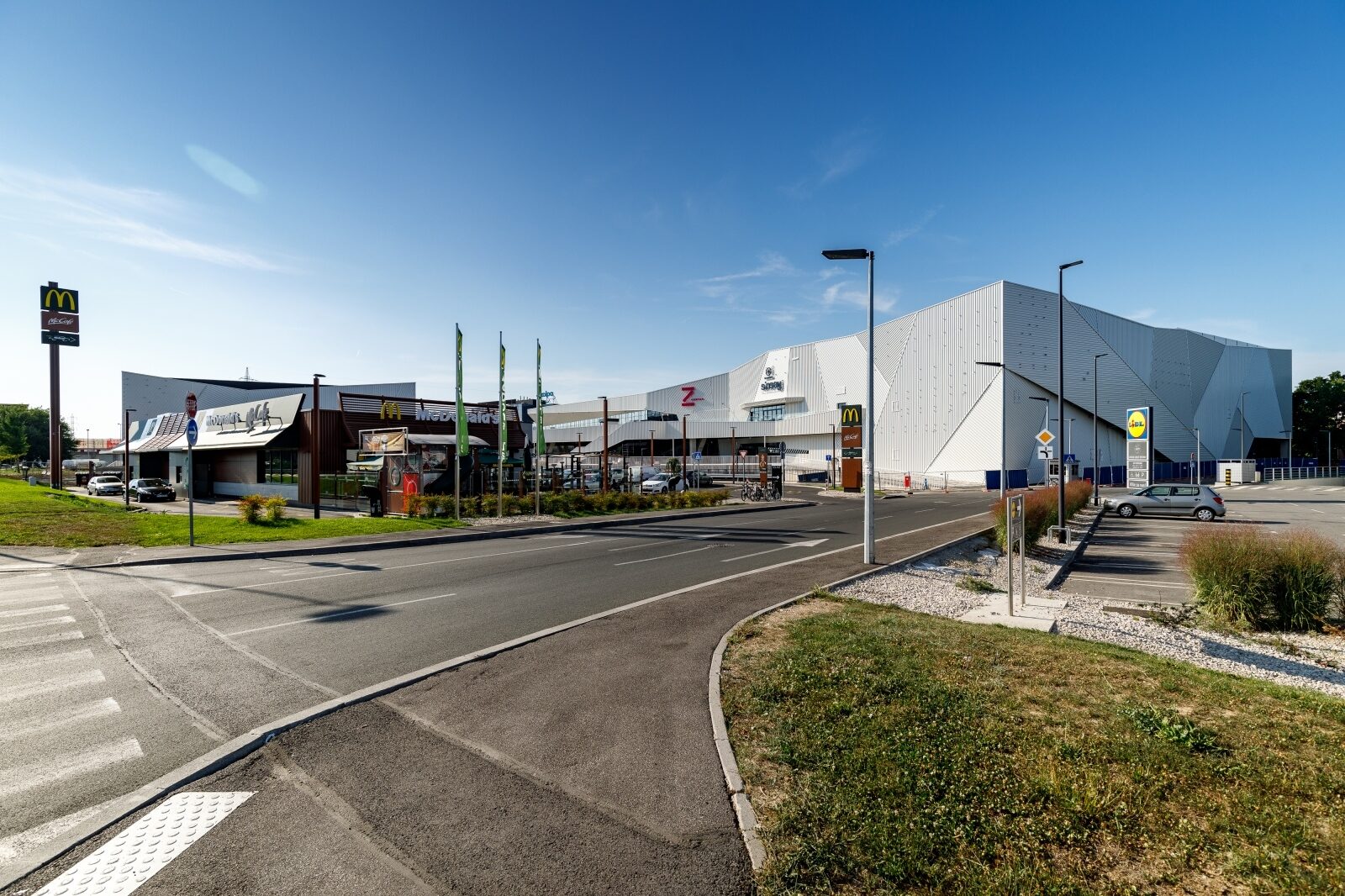 Radovi na novom trgovačkom centru - Z CENTAR  u zagrebačkom naselju Špansko