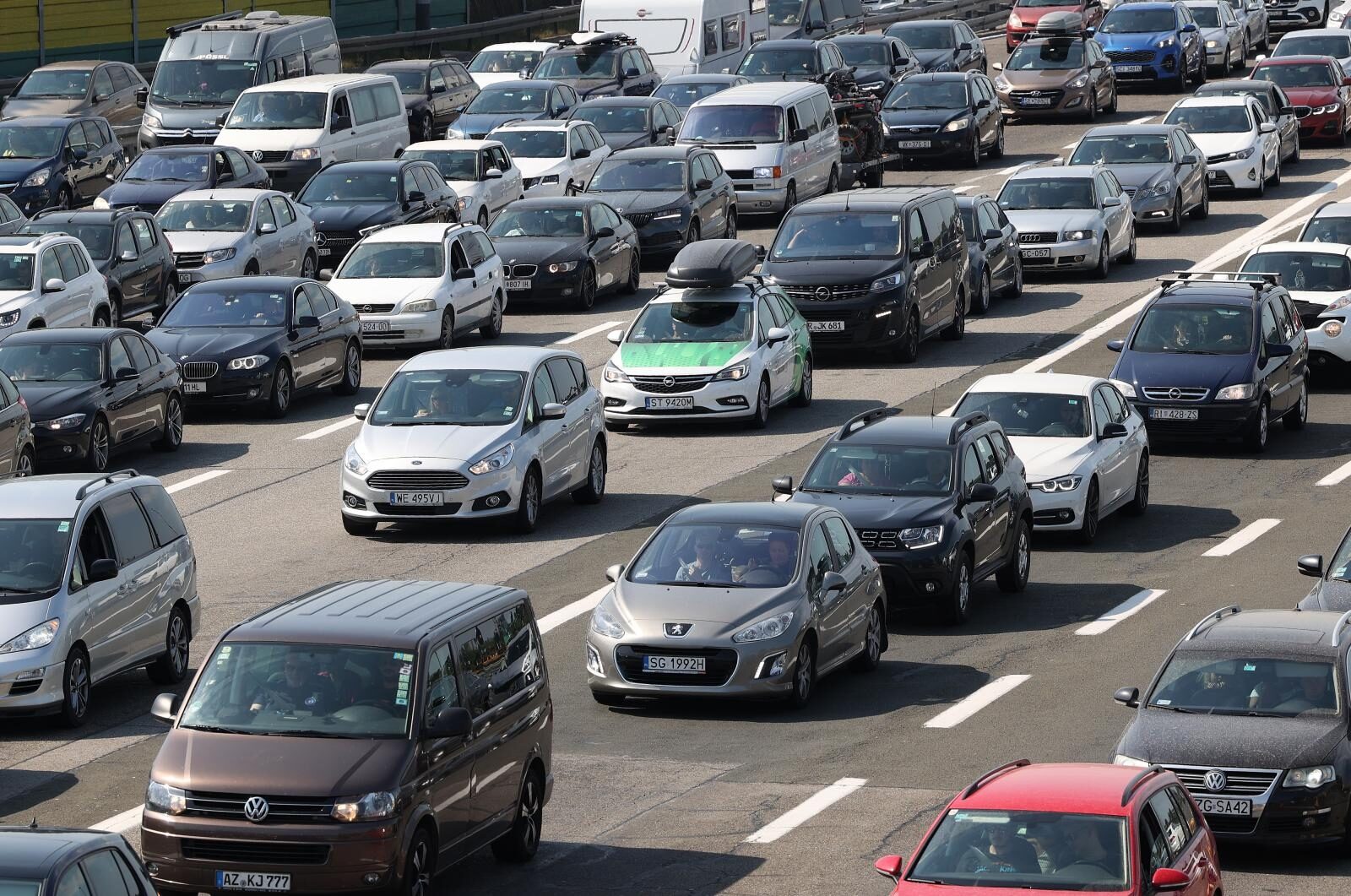 Gužve na naplatnoj postaji Lučko na izlazu i ulazu u Zagreb