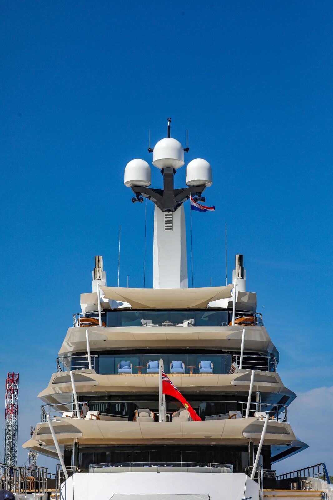 Pula: Na rivi usidrena jahta Avantage vrijedna 200 milijuna dolara