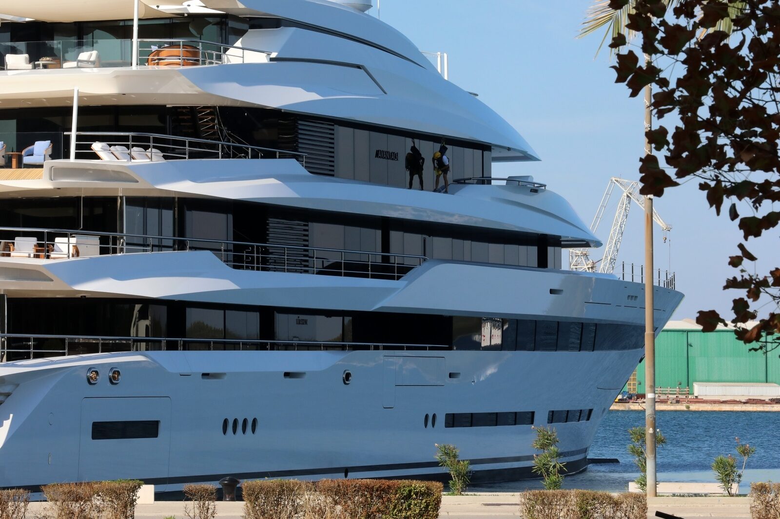 Pula: Na rivi usidrena jahta Avantage vrijedna 200 milijuna dolara