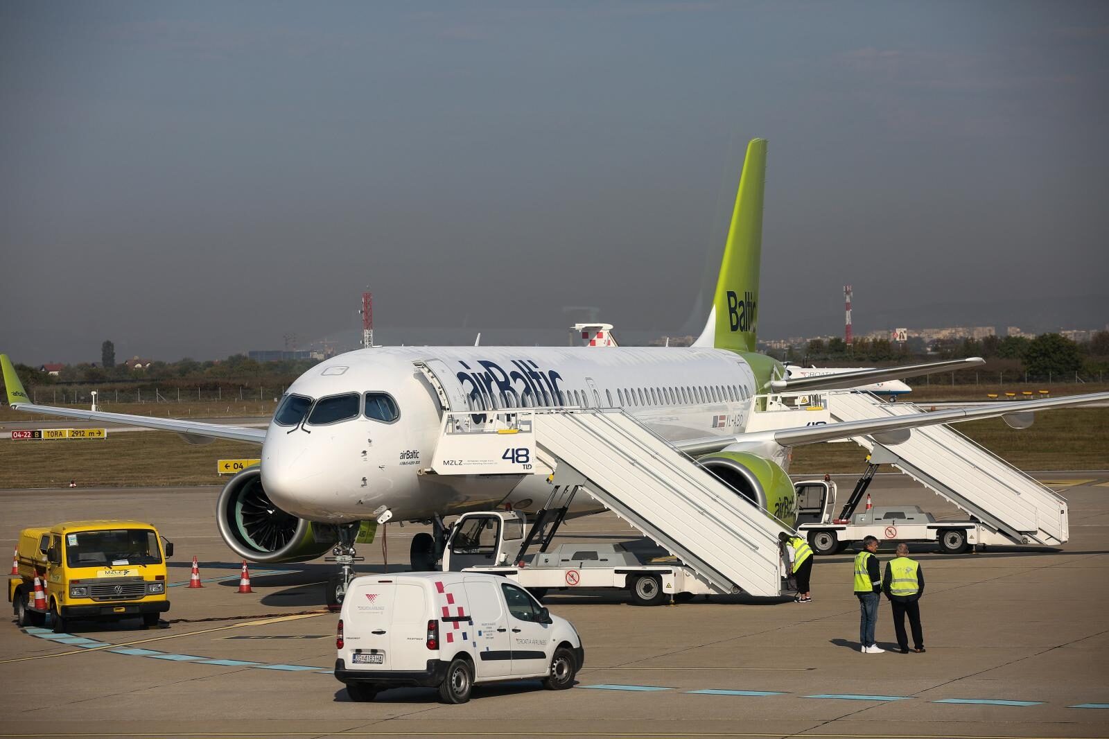 Zagreb: Prezentacija Airbusovog zrakoplova A220