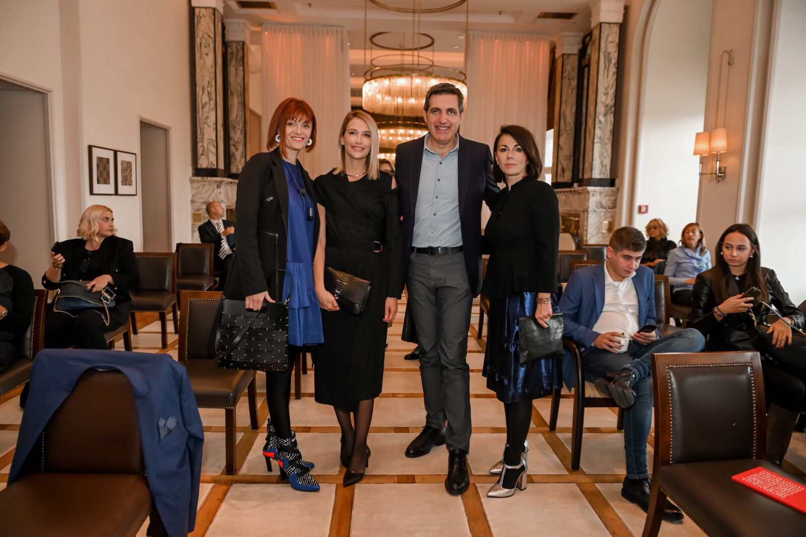 Martina Skoko, Ivana Andabaka, Božo Skoko i Ivana Krajinović