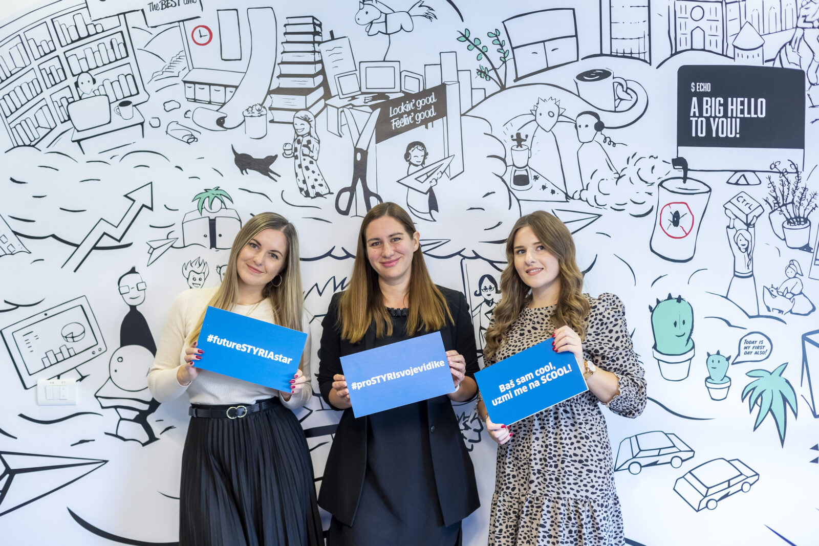 StyriaScool19_igk_SCOOL tim, Nina Gluhak, Josipa Adžaga, Petra Stanić