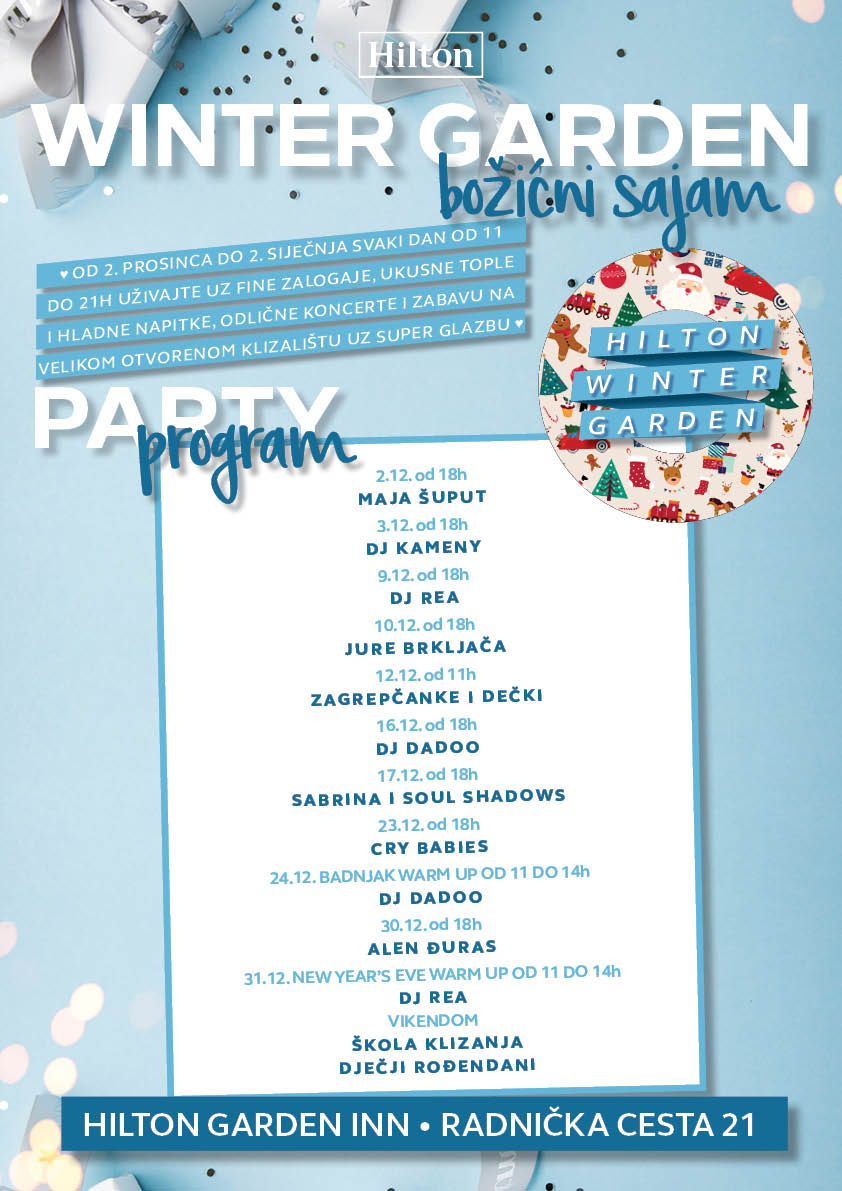 A3 program WINTER GARDEN