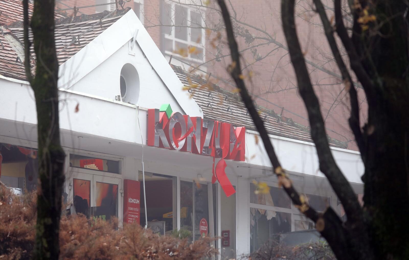 Zagreb: Raznesen bankomat u sklopu Konzuma