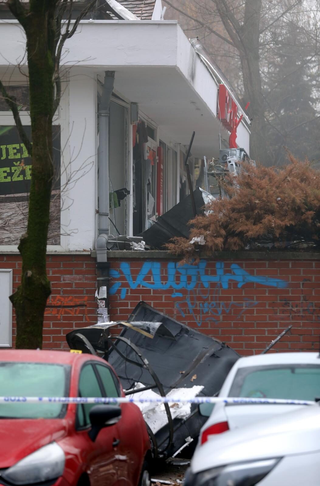 Zagreb: Raznesen bankomat u sklopu Konzuma