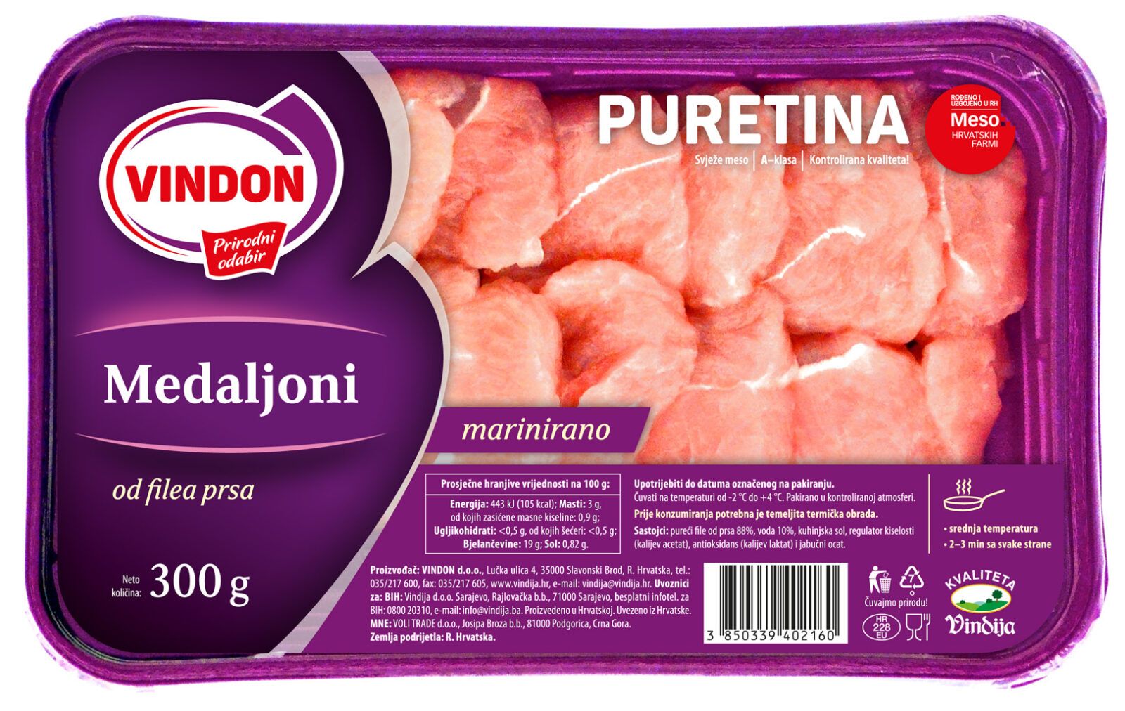 Vindon novi izgled puretine 1