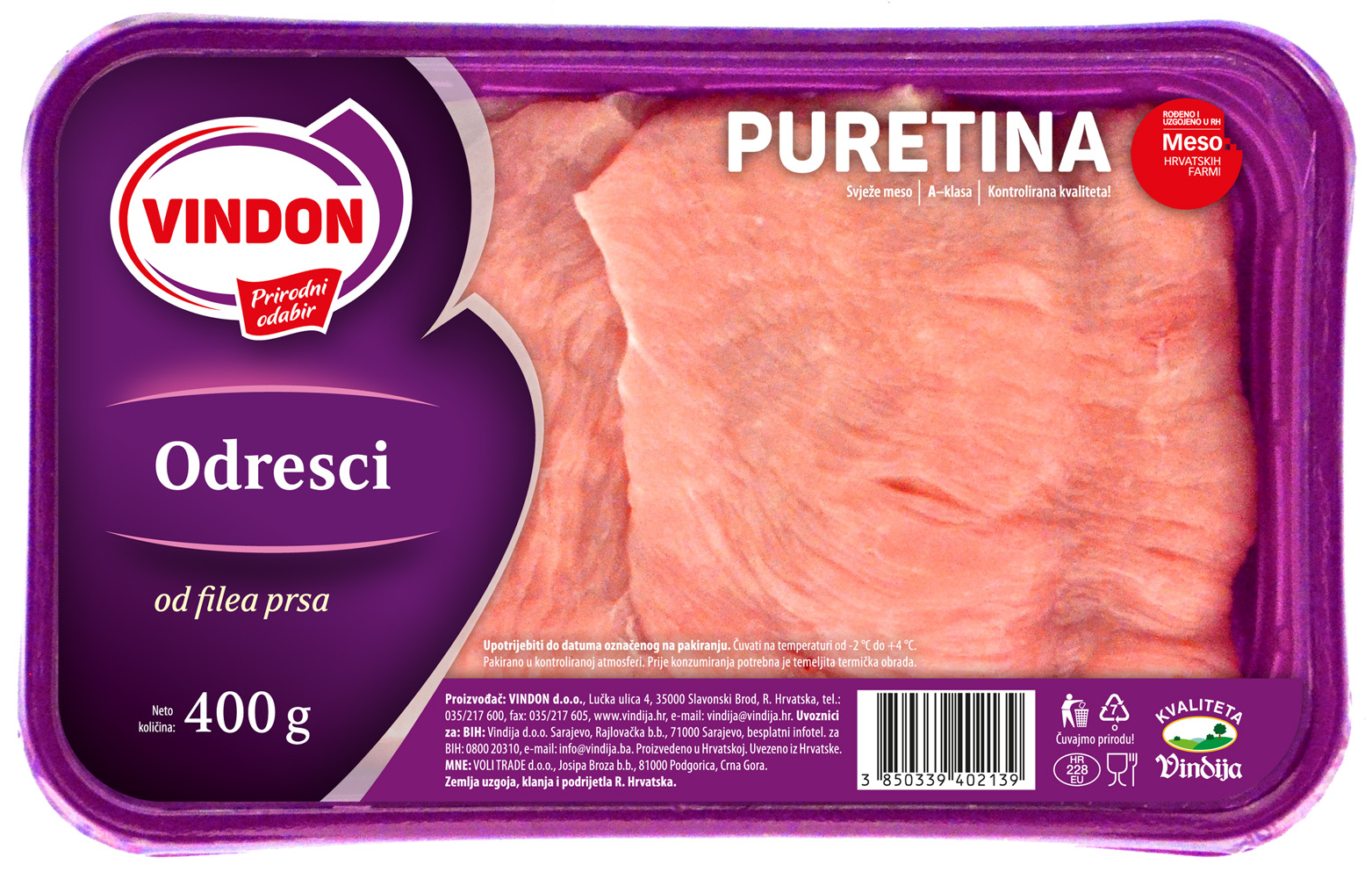 Vindon novi izgled puretine 2