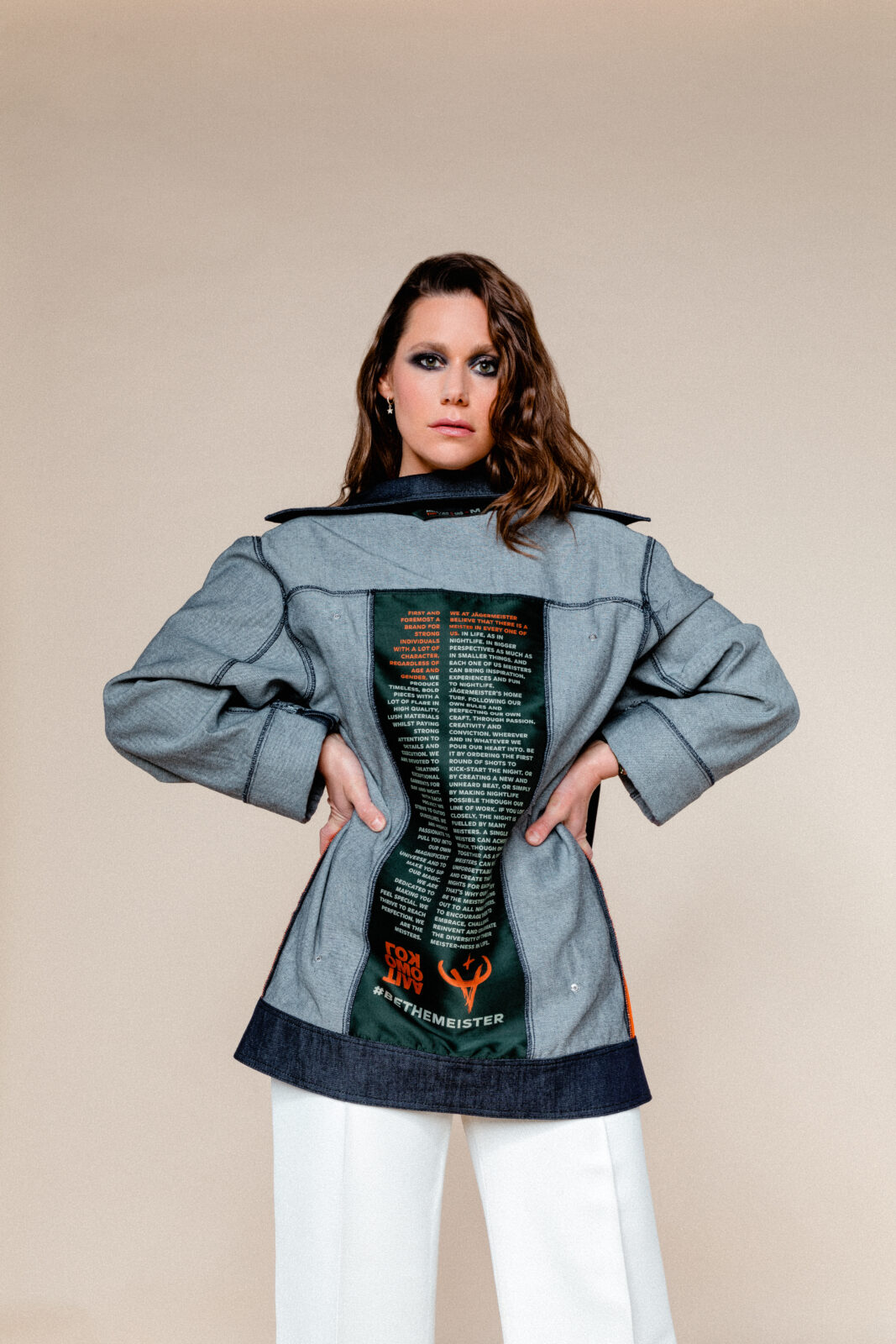 Meister the Lök jakna, etiketa; autor Stella Mešić