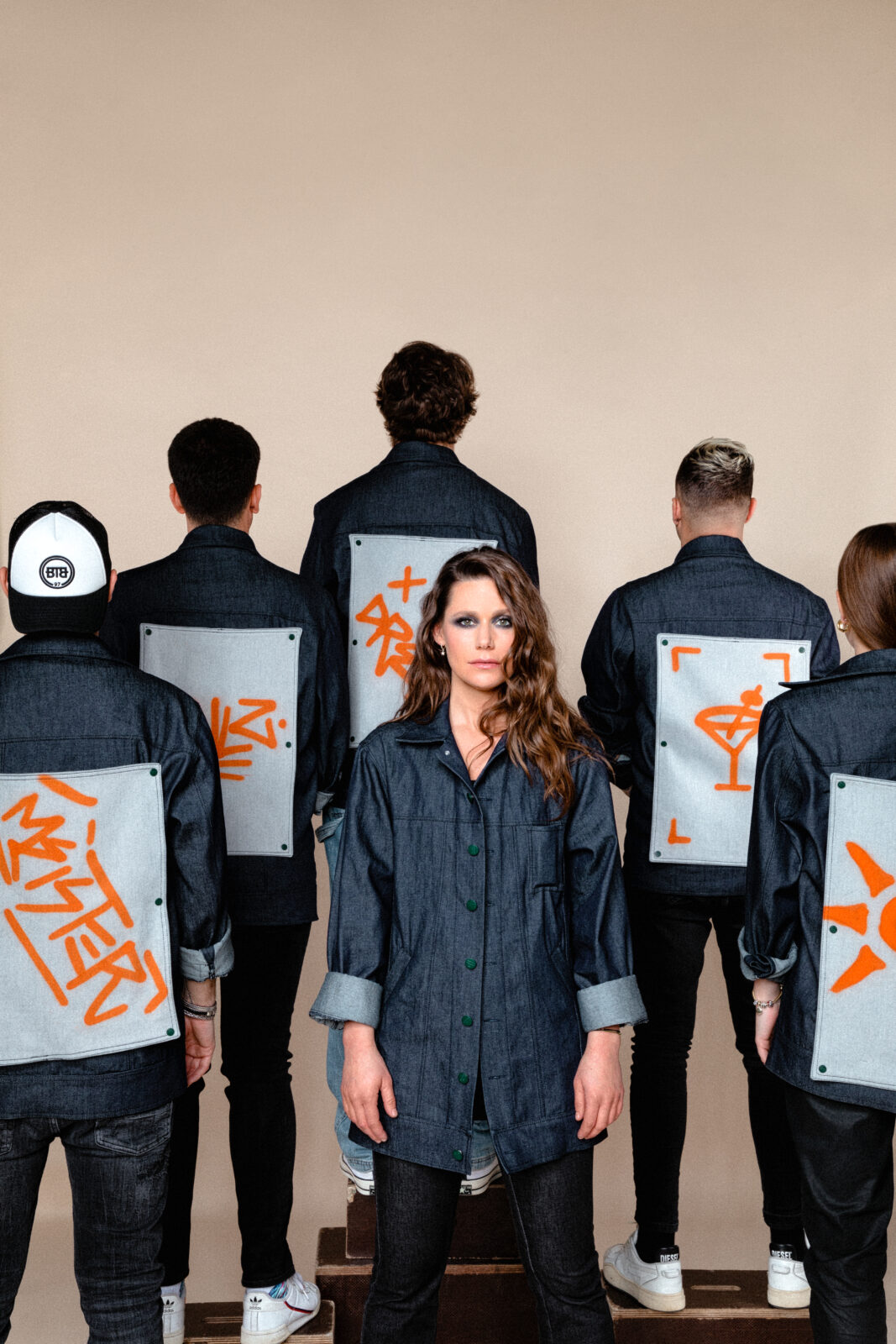 Meister the Lök jakna, traper patch; autor Stella Mešić