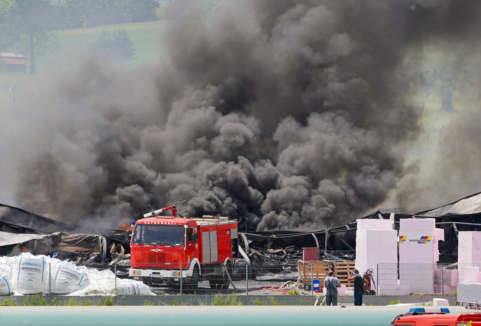 U tvornici Austrotherm u Bihaću izbio požar