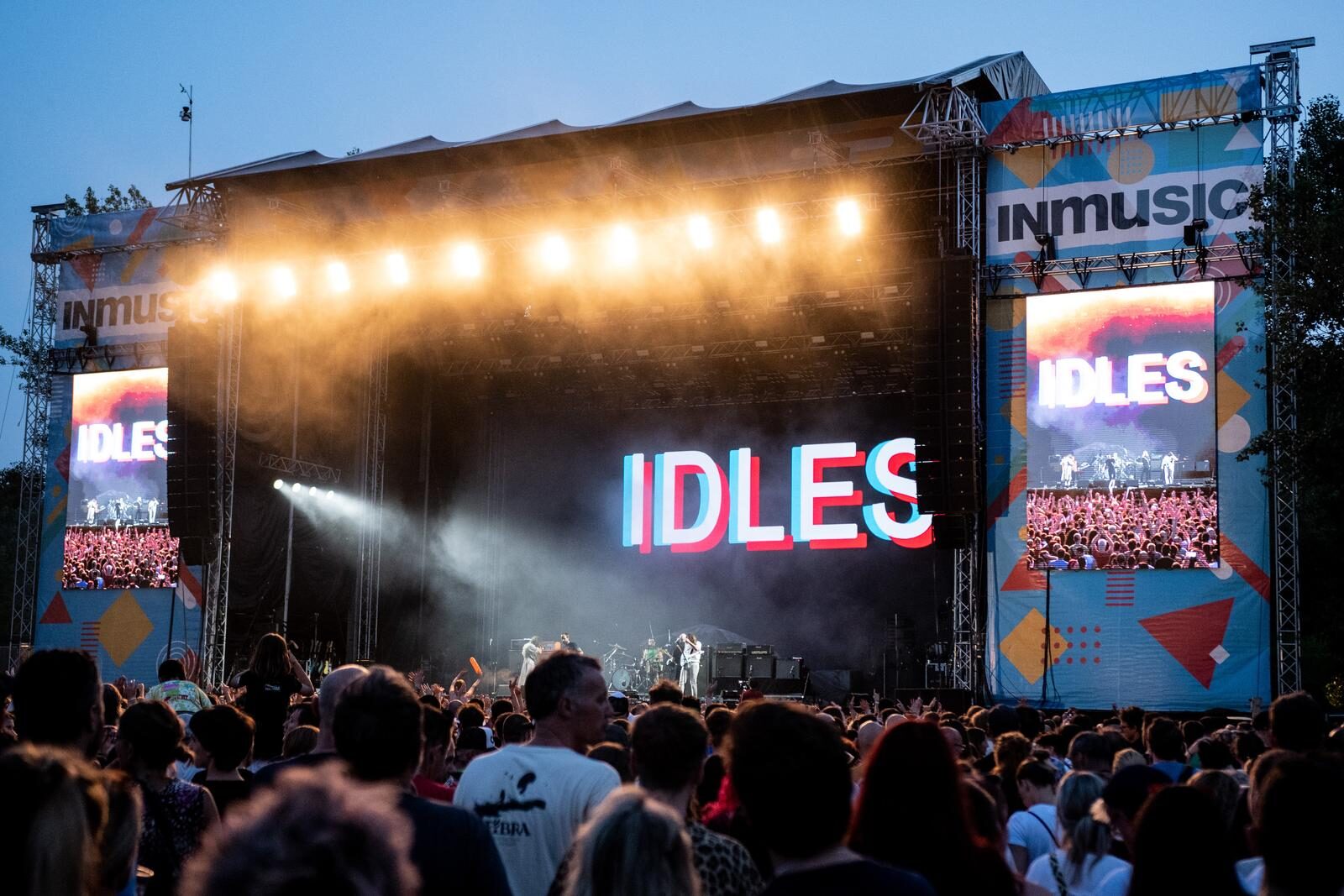 Zagreb: Nastup grupe Idles prvog dana 15. InMusic festivala