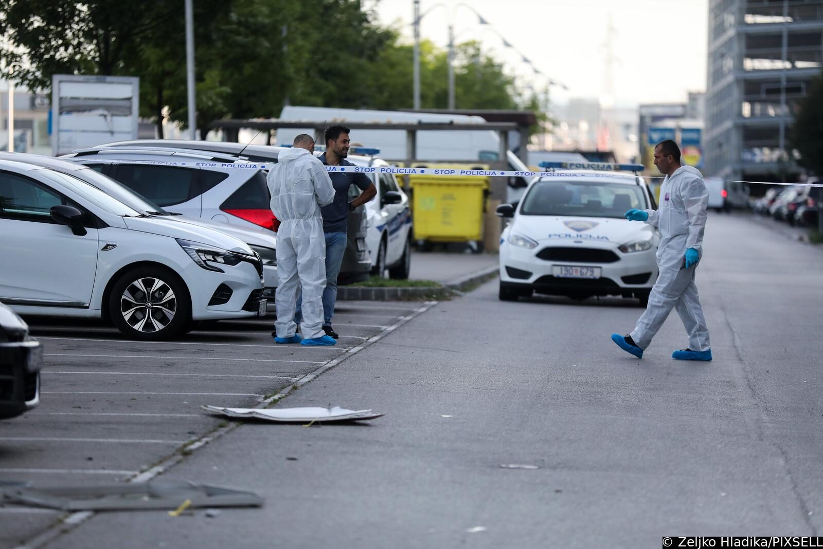 U Sesvetama raznesen bankomat HPB-a