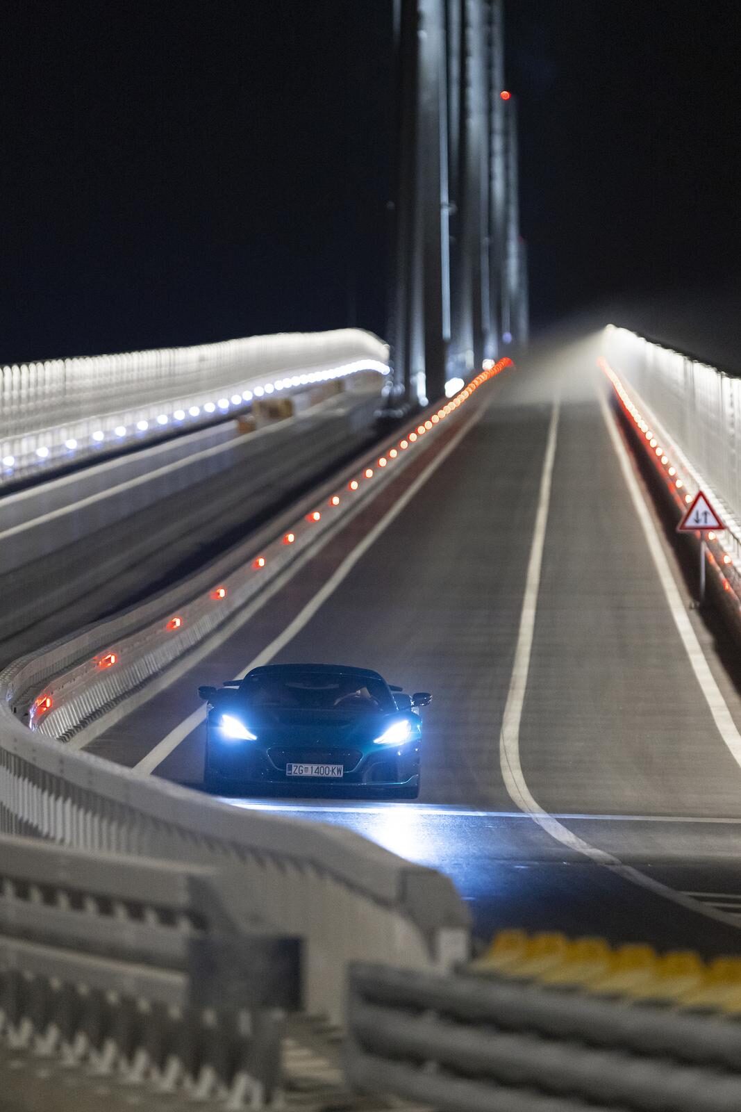 Niko Pulić i Nevera Mate Rimca prošli Pelješkim mostom