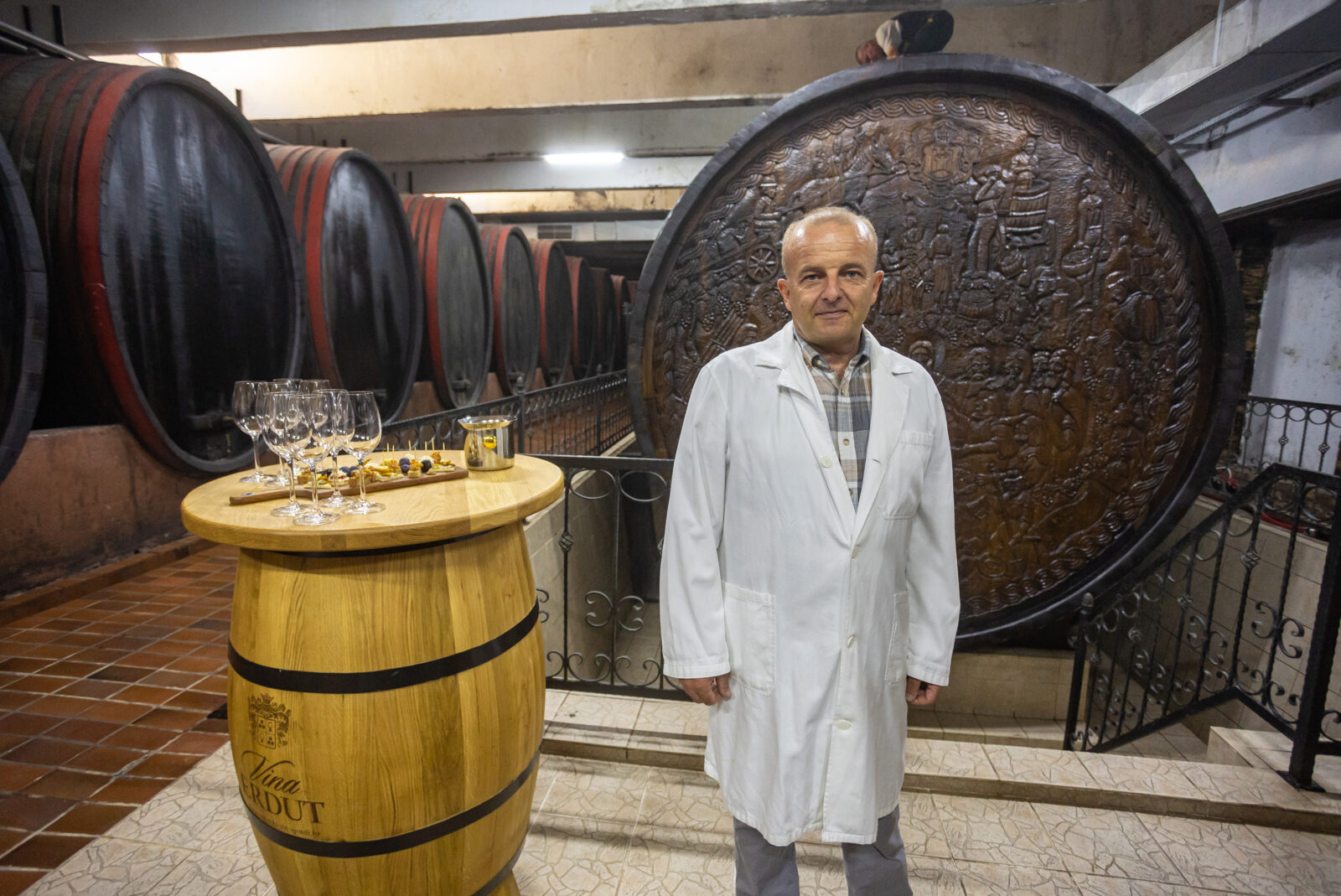 Erdut: Konferencija za novinare povodom otvaranja Velike bačve