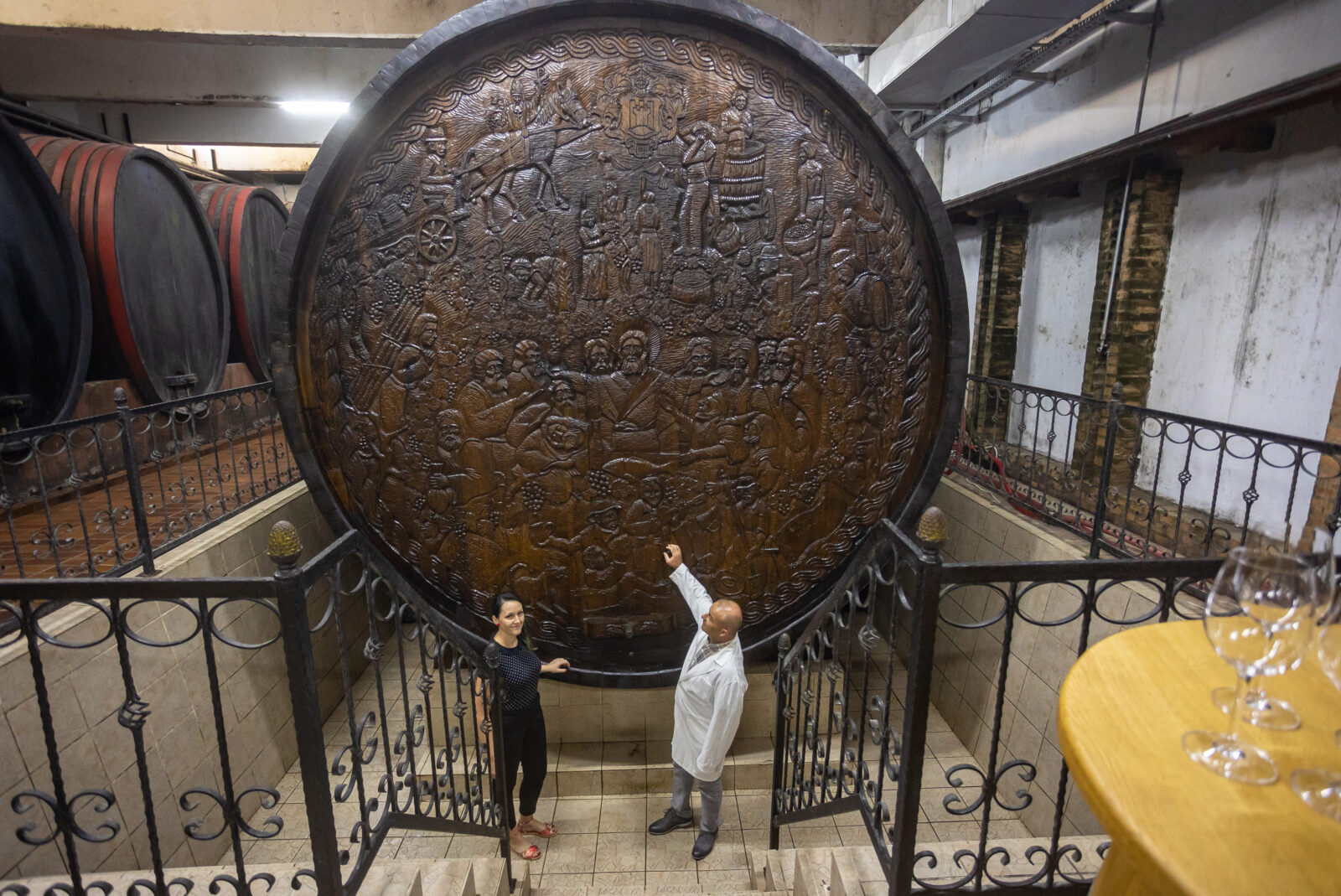 Erdut: Konferencija za novinare povodom otvaranja Velike bačve