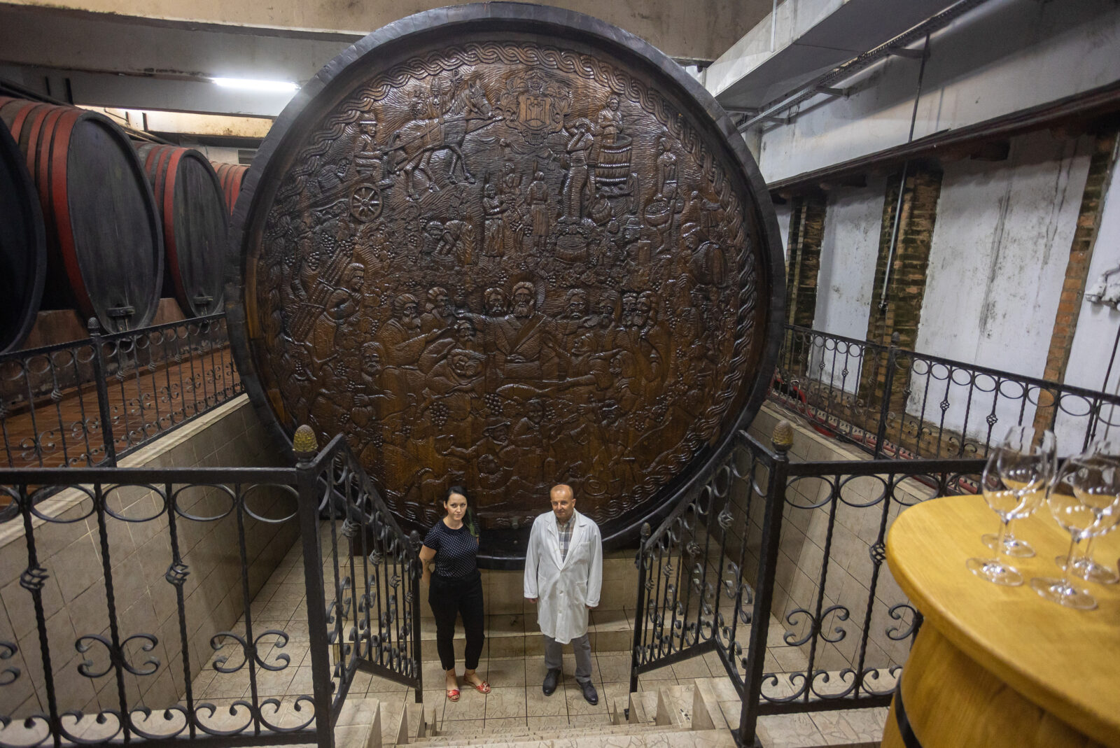 Erdut: Konferencija za novinare povodom otvaranja Velike bačve