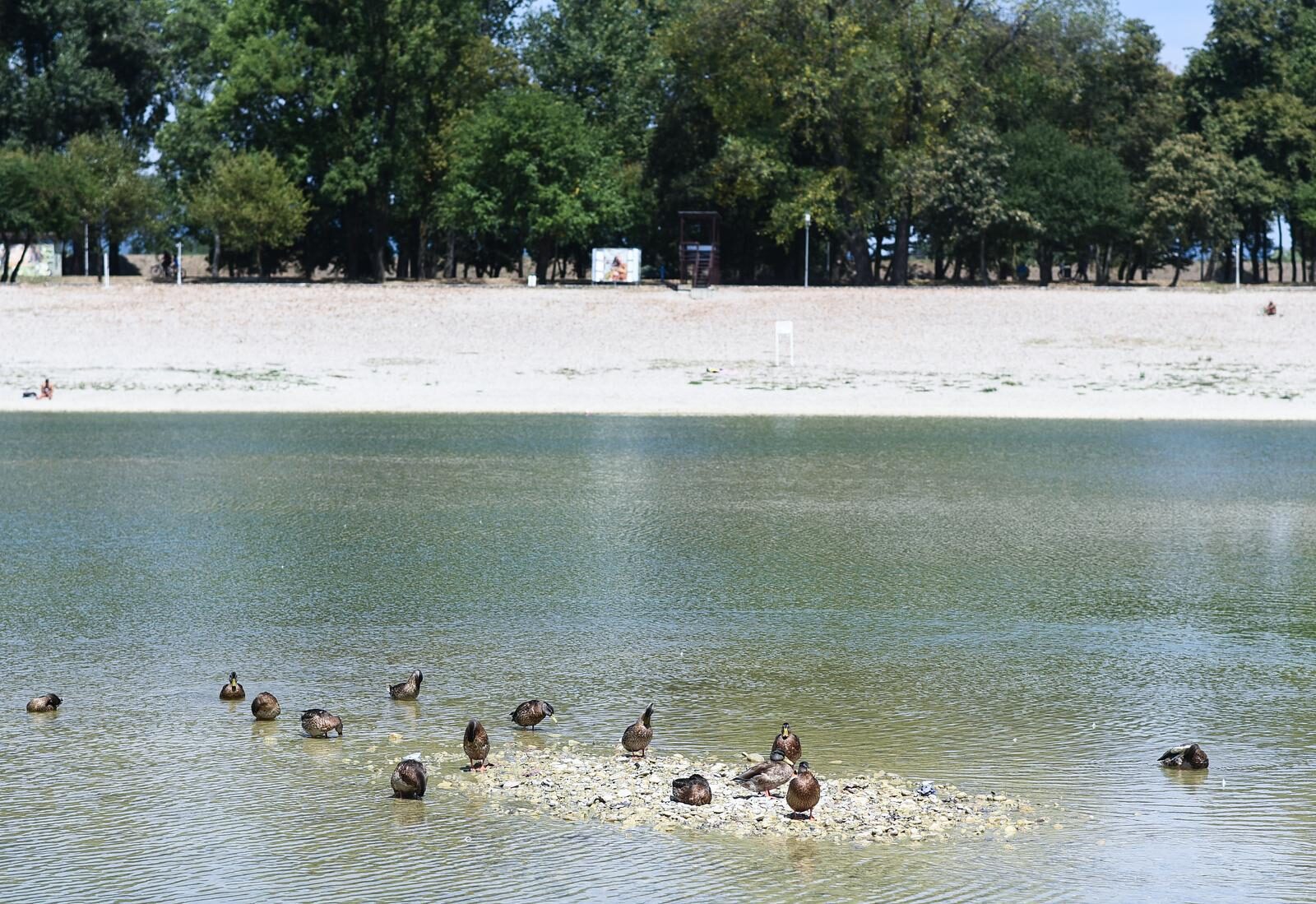 Zagreb: Jezero Bundek gotovo presušilo