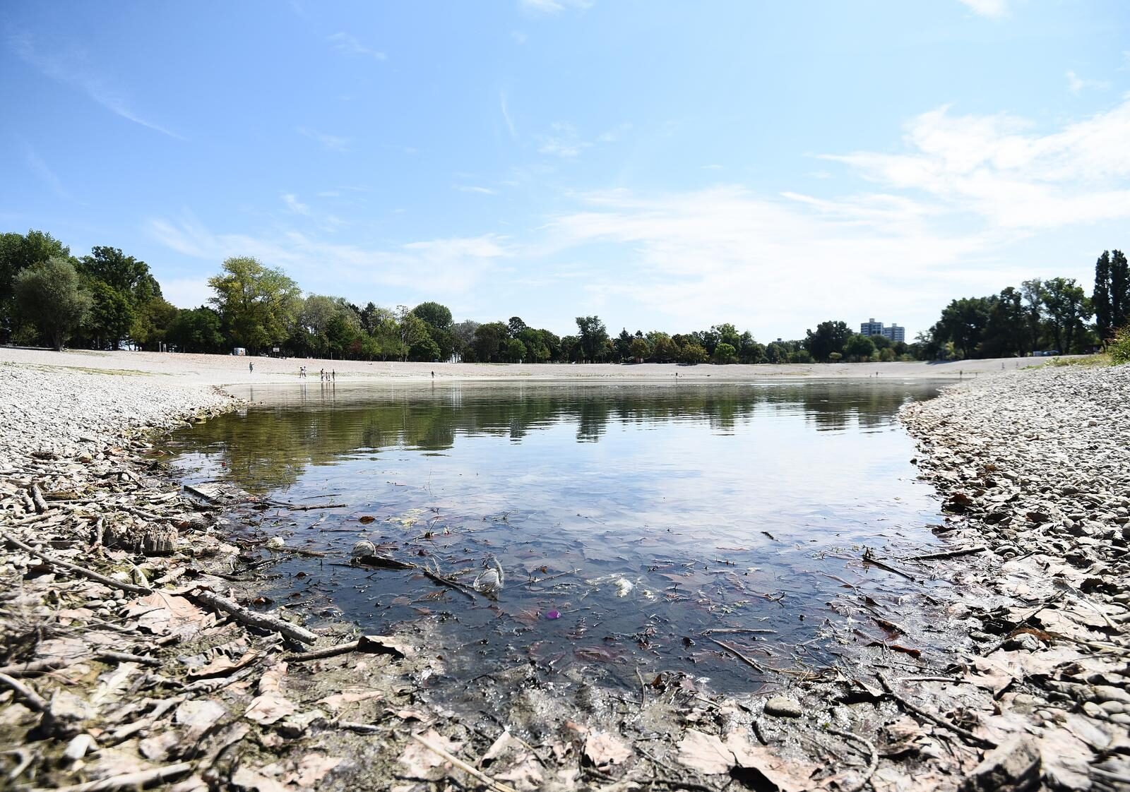 Zagreb: Jezero Bundek gotovo presušilo